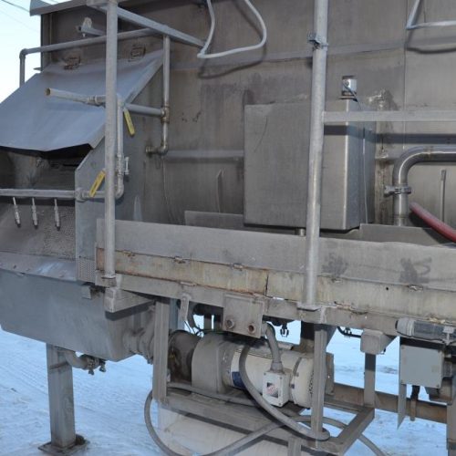 Rietz 46in Dia x 21ft L S/S Model TL46K2220 Steam Injection Blancher