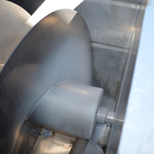 Rietz 46in Dia x 21ft L S/S Model TL46K2220 Steam Injection Blancher