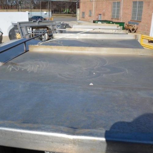 Rietz 46in Dia x 21ft L S/S Model TL46K2220 Steam Injection Blancher