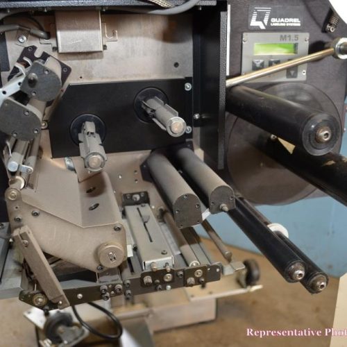 Quadrel Model Q31 Tamp Print and Apply Labeler with Zebra 110PAX4 Print Engine