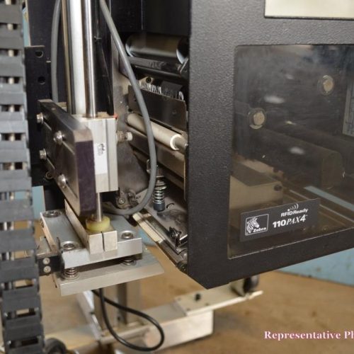 Quadrel Model Q31 Tamp Print and Apply Labeler with Zebra 110PAX4 Print Engine
