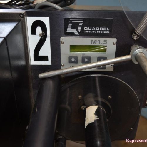 Quadrel Model Q31 Tamp Print and Apply Labeler with Zebra 110PAX4 Print Engine