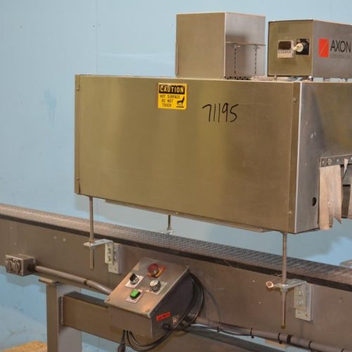 Axon Model EX36SR 7 in W x 13.5 in H Aperture  Mounted on 115 in L Conveyor