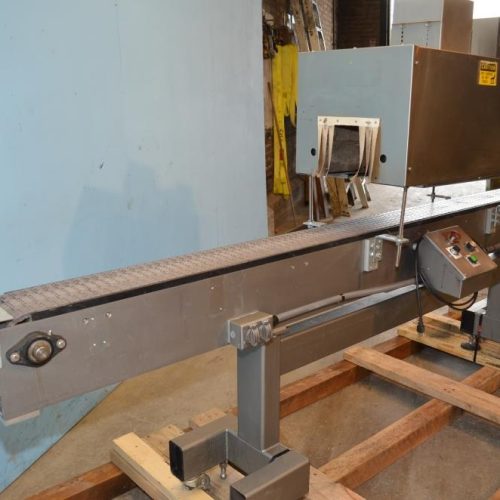 Axon Model EX36SR 7 in W x 13.5 in H Aperture  Mounted on 115 in L Conveyor
