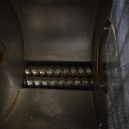 Brabender Model DDSR40 S/S  2 1/4 in Dia Twin Screw Volumetric Feeder