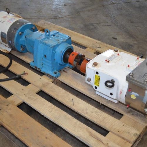 Ampco Model RBZP1134DM 5 HP S/S Positive Displacement Pump