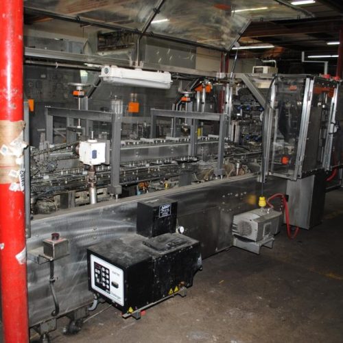 Adco Model 12WA125WD 11 in Pitch S/S 125 CPM Horizontal Hot Glue Wraparound Sleever