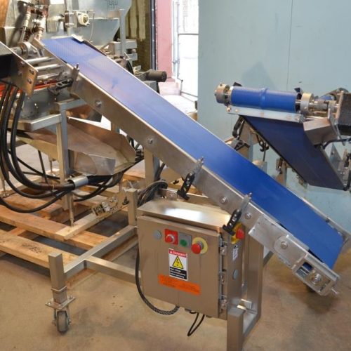 Pizzamatic S/S 24 in Wide Banjo Belt Cheese Waterfall Topping Applicator