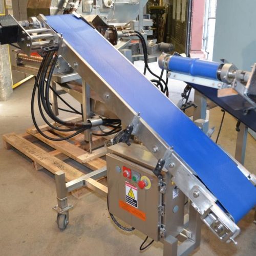 Pizzamatic S/S 24 in Wide Banjo Belt Cheese Waterfall Topping Applicator