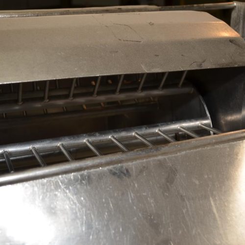 Pizzamatic S/S 24 in Wide Banjo Belt Cheese Waterfall Topping Applicator