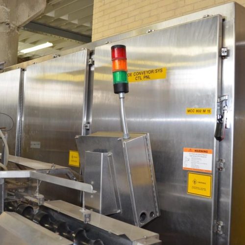 165 in W x 90 in H x 20 in D S/S (4) Door Electrical Control Enclosure