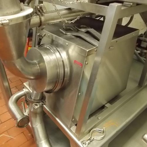 5 HP Dry and Liquid Ingredient Blending Skid with Waukesha 130 PD Pump