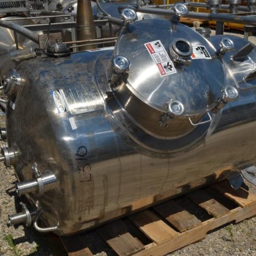200 Gallon Walker 316 S/S Vertical Deaerator Pressure Tank