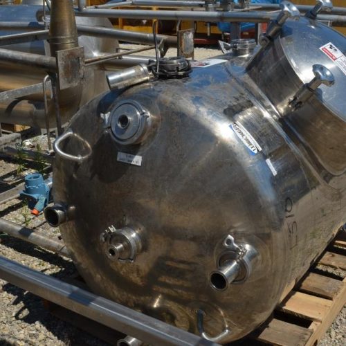 200 Gallon Walker 316 S/S Vertical Deaerator Pressure Tank