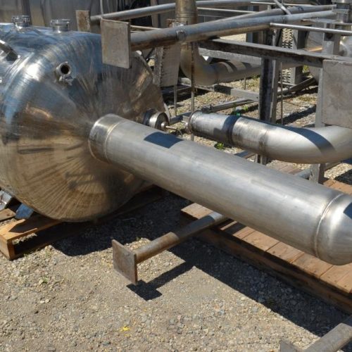 200 Gallon Walker 316 S/S Vertical Deaerator Pressure Tank