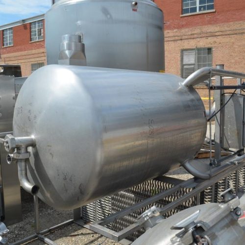 200 Gallon S/S Vertical Deaerator Pressure Tank