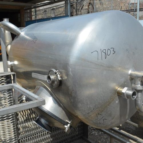 200 Gallon S/S Vertical Deaerator Pressure Tank