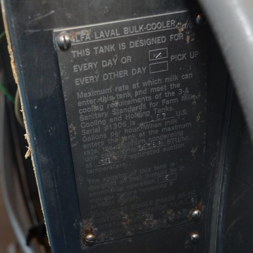 600 Gallon DeLaval ET600 S/S Horizontal Prop Agitated Refrigerated Tank