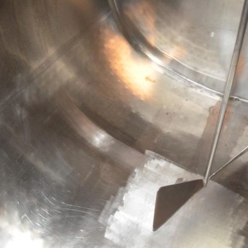 600 Gallon DeLaval ET600 S/S Horizontal Prop Agitated Refrigerated Tank