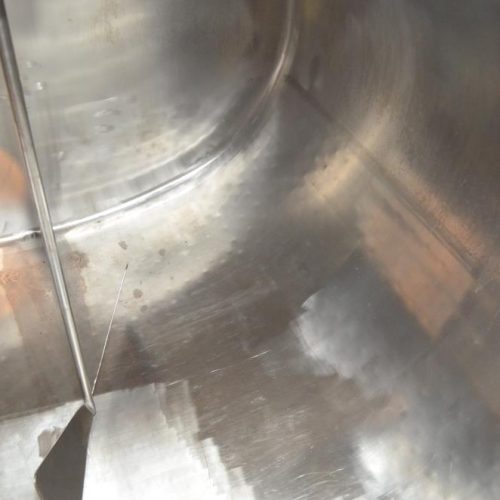 600 Gallon DeLaval ET600 S/S Horizontal Prop Agitated Refrigerated Tank