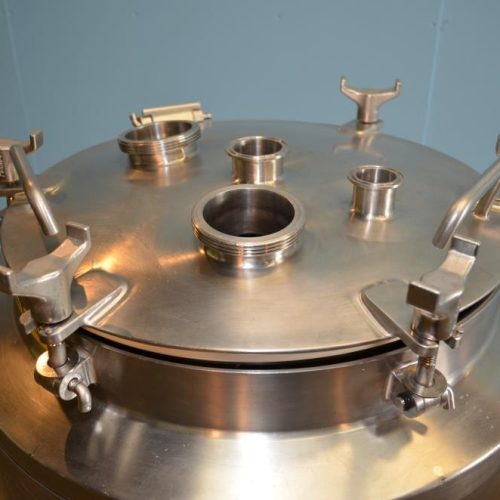 15 Gal Walker Model PZP S/S Bottom Turbine Agitated Pressure Tank with Fixed Baffle