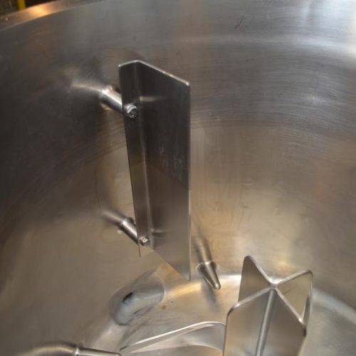 15 Gal Walker Model PZP S/S Bottom Turbine Agitated Pressure Tank with Fixed Baffle