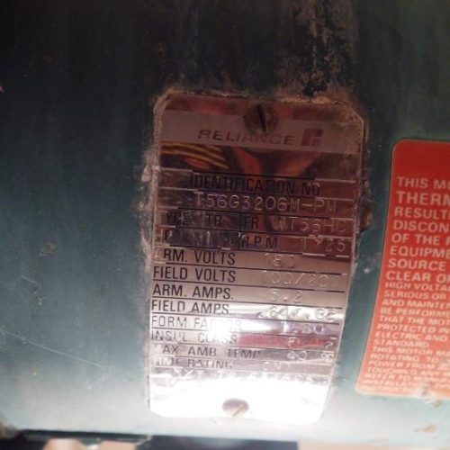 15 Gal Walker Model PZP S/S Bottom Turbine Agitated Pressure Tank with Fixed Baffle