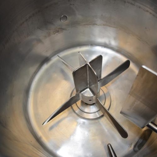 15 Gal Walker Model PZP S/S Bottom Turbine Agitated Pressure Tank with Fixed Baffle