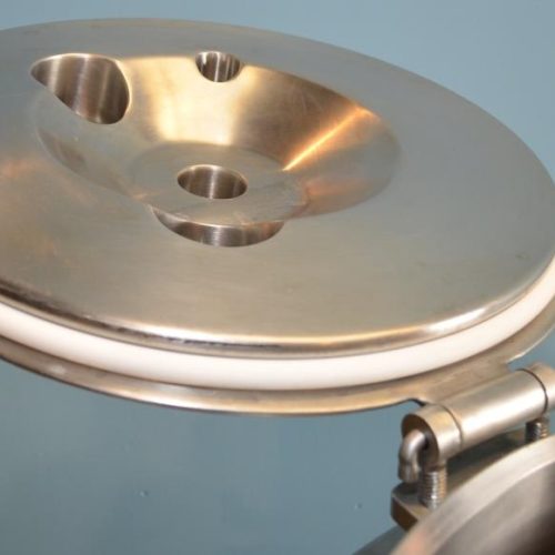 15 Gal Walker Model PZP S/S Bottom Turbine Agitated Pressure Tank with Fixed Baffle