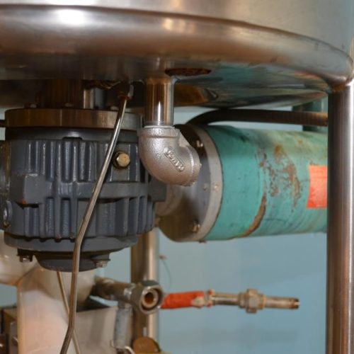 15 Gal Walker Model PZP S/S Bottom Turbine Agitated Pressure Tank with Fixed Baffle