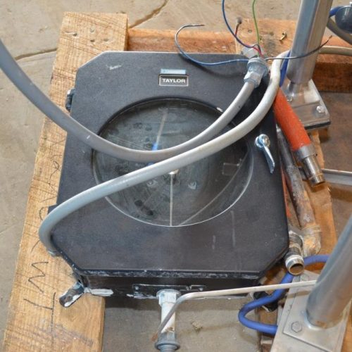 15 Gal Walker Model PZP S/S Bottom Turbine Agitated Pressure Tank with Fixed Baffle