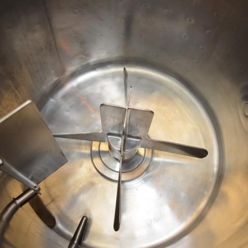 15 Gal Walker Model PZP S/S Bottom Turbine Agitated Pressure Tank with Fixed Baffle