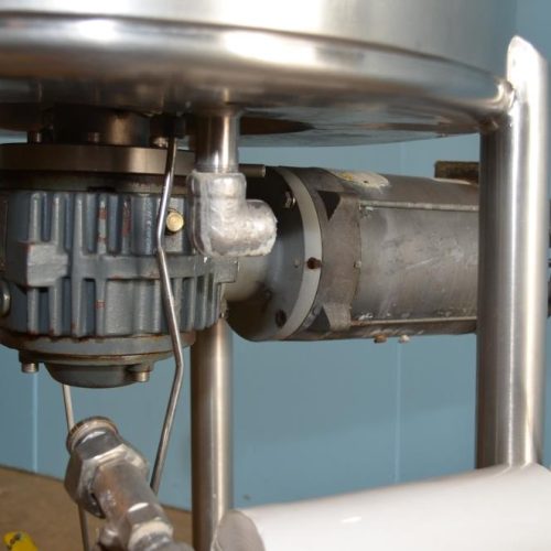 15 Gal Walker Model PZP S/S Bottom Turbine Agitated Pressure Tank with Fixed Baffle