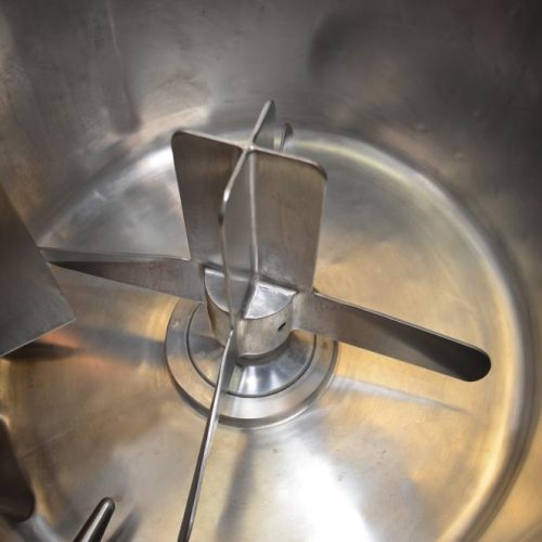 15 Gal Walker Model PZP S/S Bottom Turbine Agitated Pressure Tank with Fixed Baffle