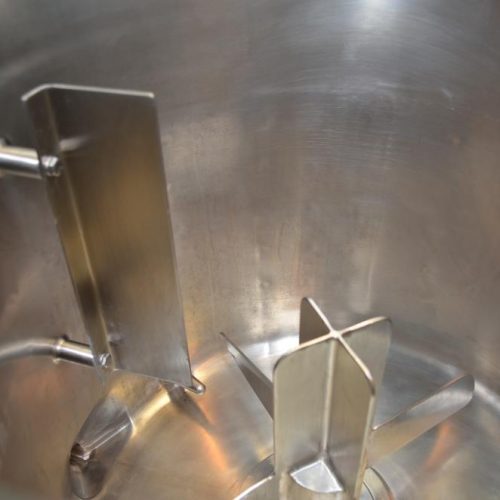 15 Gal Walker Model PZP S/S Bottom Turbine Agitated Pressure Tank with Fixed Baffle