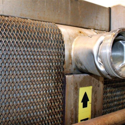 Alfa Laval Model A10RCF S/S 524 Sq Ft Plate and Frame Heat Exchanger