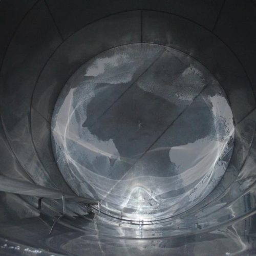 18,000 Gallon 316 S/S Vertical Single Wall Bulk Holding Tank