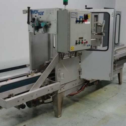 Wexxar Model WFTJR  Automatic 15 CPM Case Erector with Bottom Taper