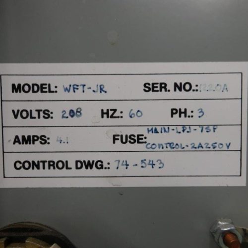 Wexxar Model WFTJR  Automatic 15 CPM Case Erector with Bottom Taper