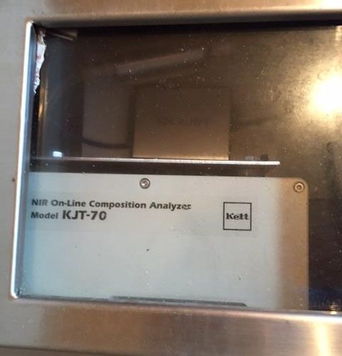 Kett Model KJT70 Online Moisture Meter and Chemical Analyzer System with Enclosure