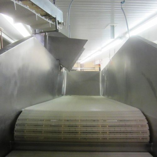 Complete Hot Dog Packaging Line Including Harpak Rollstock Machine, Labeler, Loader