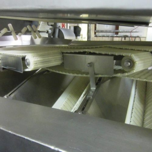 Complete Hot Dog Packaging Line Including Harpak Rollstock Machine, Labeler, Loader
