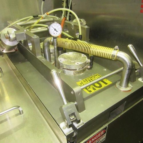 Complete Hot Dog Packaging Line Including Harpak Rollstock Machine, Labeler, Loader