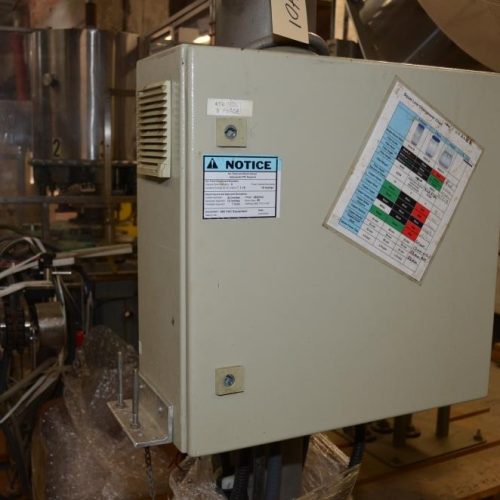 Capem Model TG415 8 Head 300 CPM Rotary Chuck Capper with Cap Sorter