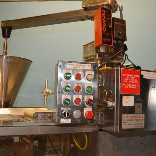 Tosei Kogyo Model A16NP 10,000 PPM Pierogi Forming and Filling System
