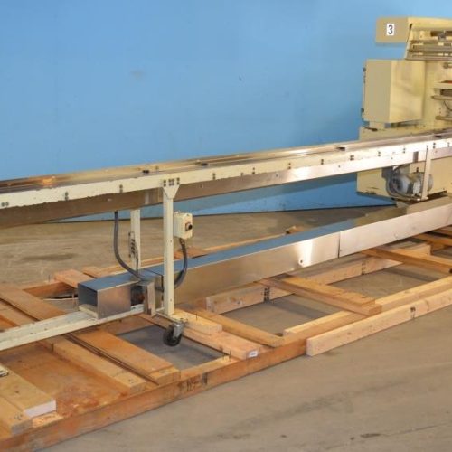 Doboy Model J 400 PPM Horizontal Flow Through Wrapper with Vacuum Placer