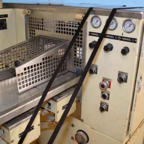 Doboy Model J 400 PPM Horizontal Flow Through Wrapper with Vacuum Placer