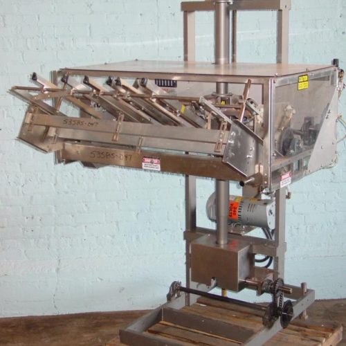 Doboy Model J 400 PPM Horizontal Flow Through Wrapper with Vacuum Placer