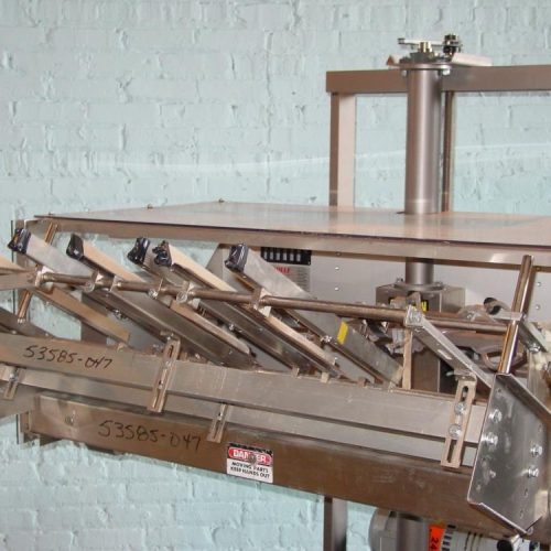Doboy Model J 400 PPM Horizontal Flow Through Wrapper with Vacuum Placer