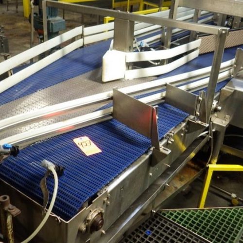 Ambec Approx 35 ft L x 8 ft W Bottle Separator Conveyor